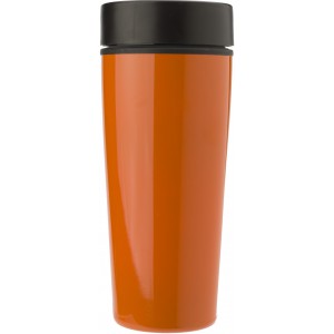 Duplafalú bögre, 450 ml, narancs (pohár)