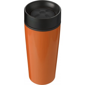 Duplafalú bögre, 450 ml, narancs (pohár)