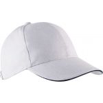 Kup Orlando 6 paneles sapka, White/Navy, U (KP011WH/NV-U)
