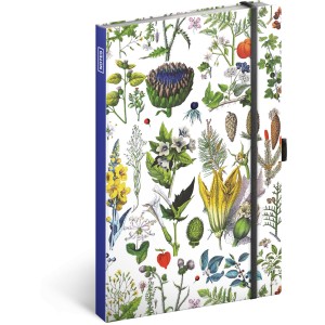Notebook Herbs by Kateina Winterov, lined, 13  21 cm