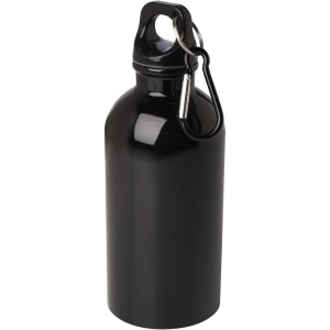 Oregon egyfalú rozsdamentes acél palack, 400 ml, fekete (vizespalack)