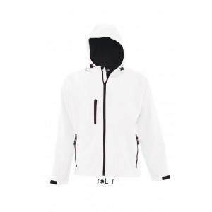 Sols Replay frfi kapucnis softshell dzseki, White (dzseki)