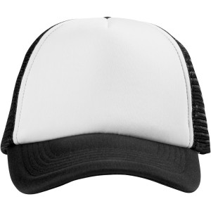 Trucker 5 paneles baseball sapka, fekete (sapka)